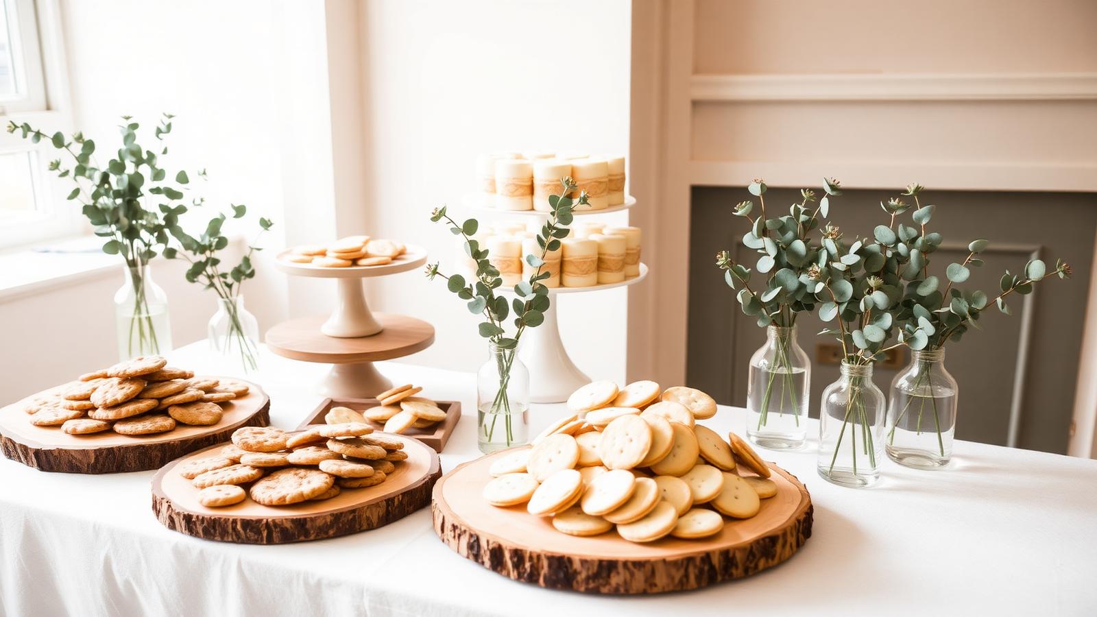 Cookie display at a past event